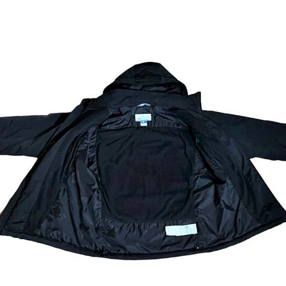 Men’s Columbia Insulated Softshell Jacket with Hood, Black, Size M - Picture 11 of 12